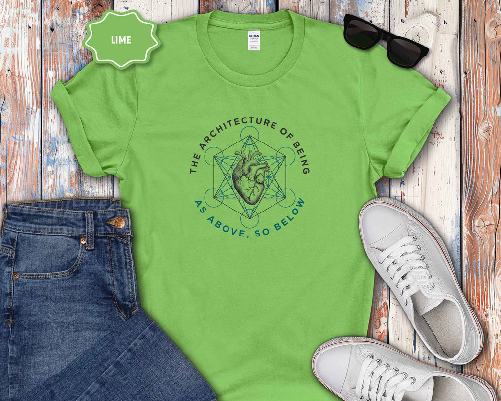 The Architecture of Being Spiritual Graphic Tee