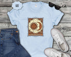 Sun & Moon Balance Celestial Boho Graphic Tee
