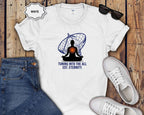 Meditation T-Shirt — "Tuning Into The All" Spiritual Yoga Tee