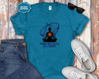Meditation T-Shirt — "Tuning Into The All" Spiritual Yoga Tee