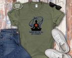 Meditation T-Shirt — "Tuning Into The All" Spiritual Yoga Tee