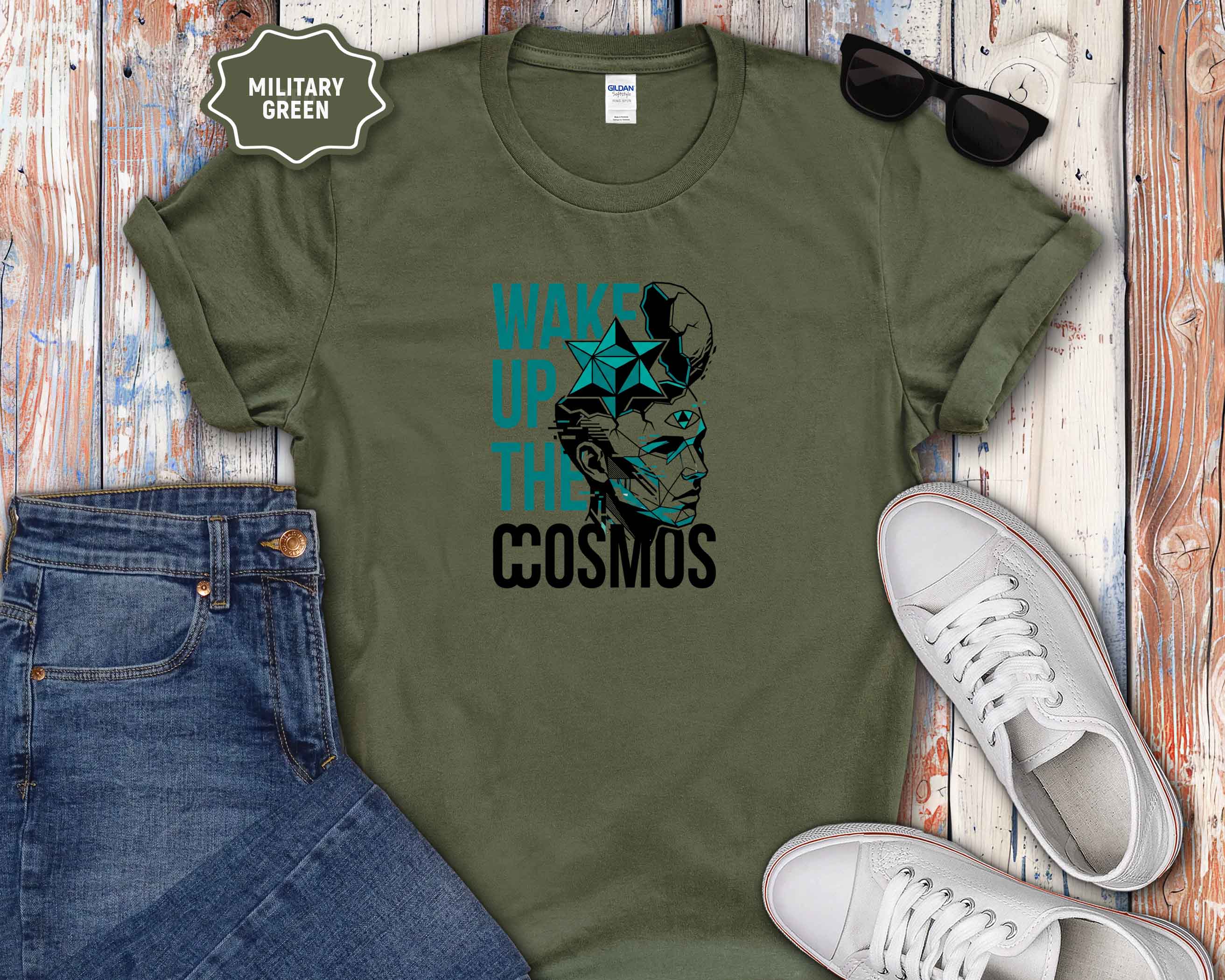 Wake Up The Cosmos Graphic T-Shirt