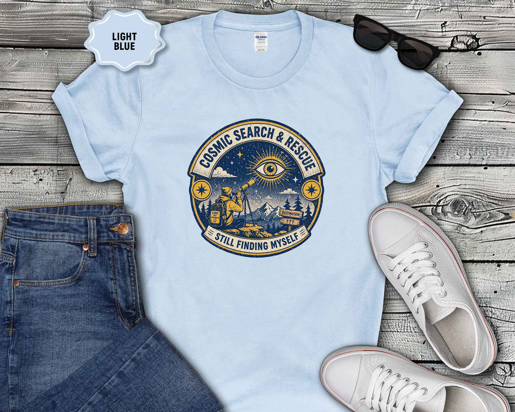 Cosmic Search & Rescue For Finding Own Self Graphic T-Shirt