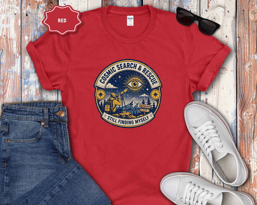 Cosmic Search & Rescue For Finding Own Self Graphic T-Shirt