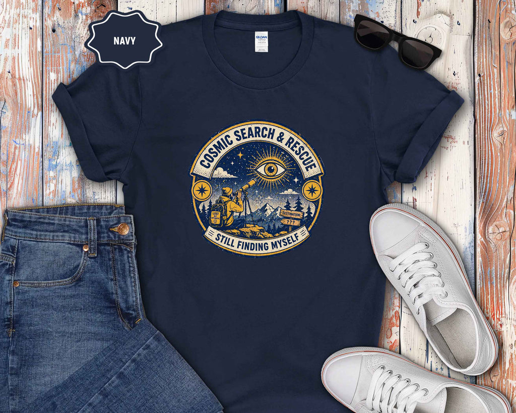 Cosmic Search & Rescue For Finding Own Self Graphic T-Shirt