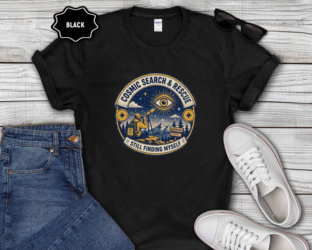 Cosmic Search & Rescue For Finding Own Self Graphic T-Shirt