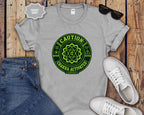 Caution Chakra Activated  Graphic T‑Shirt