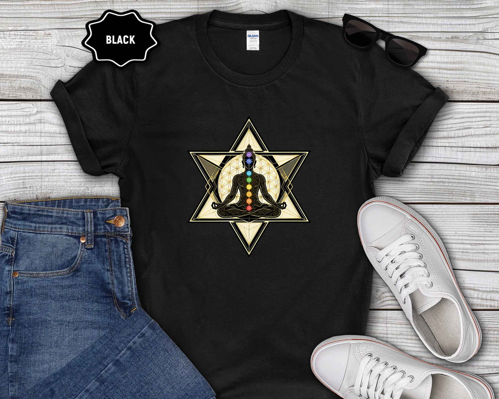 Chakra Meditation Yogi T-Shirt