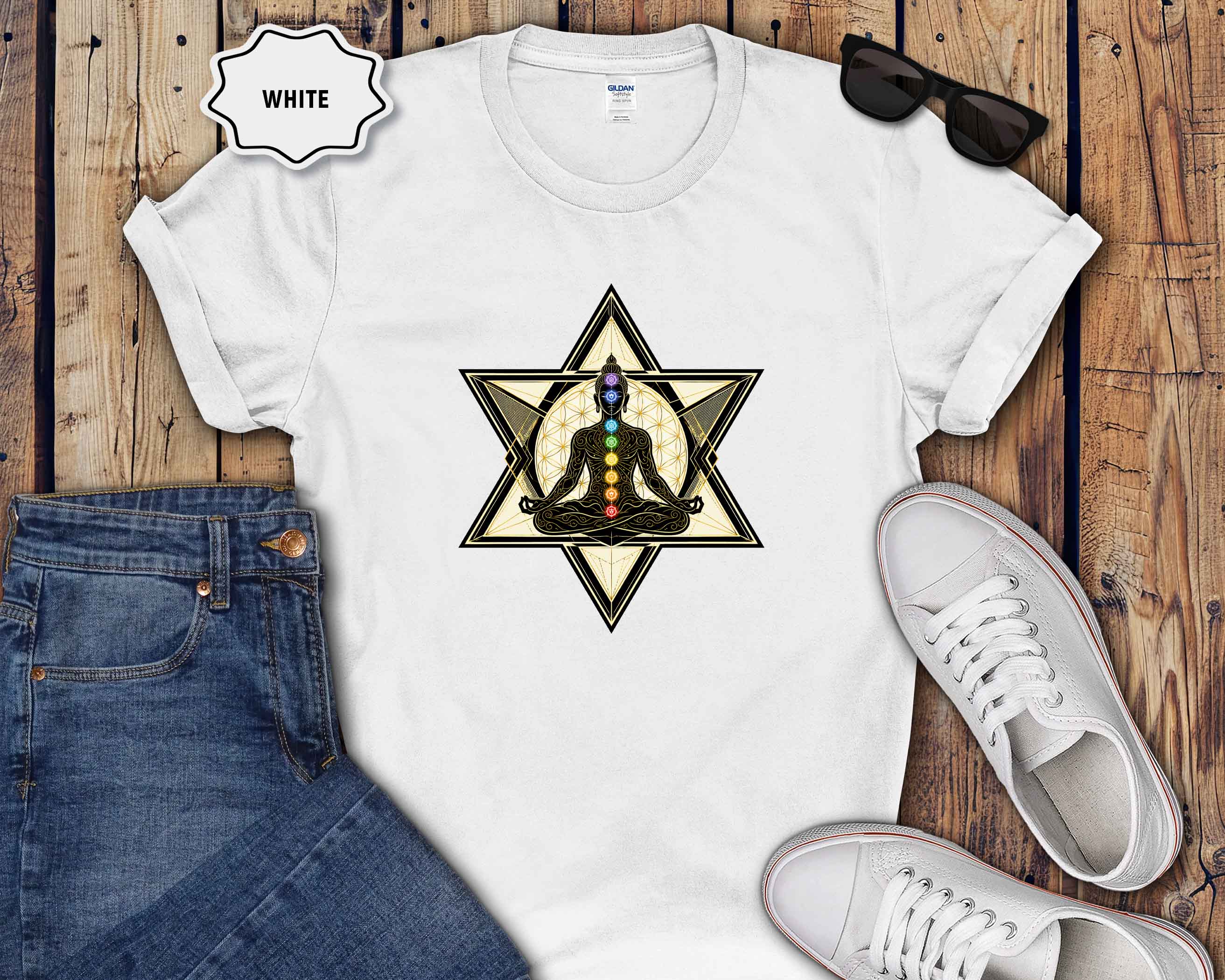 Chakra Meditation Yogi T-Shirt