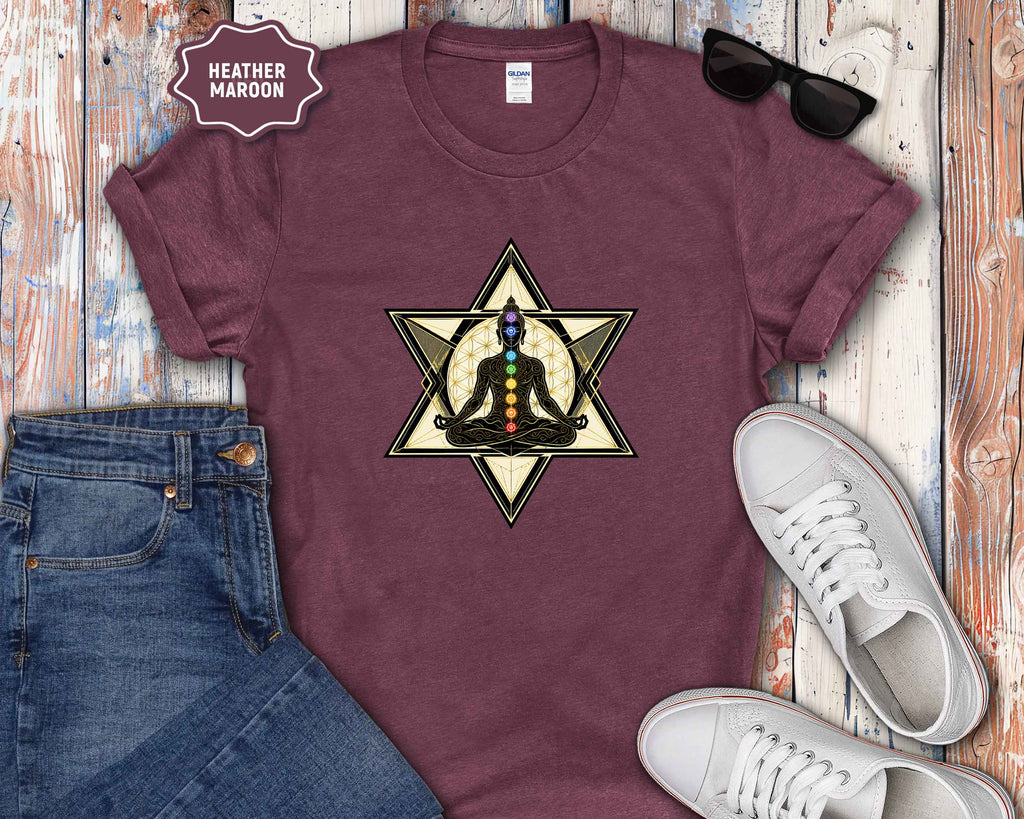 Chakra Meditation Yogi T-Shirt