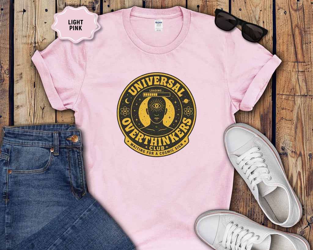 Universal Overthinkers T-Shirt — Retro Mystic Third Eye Graphic Tee