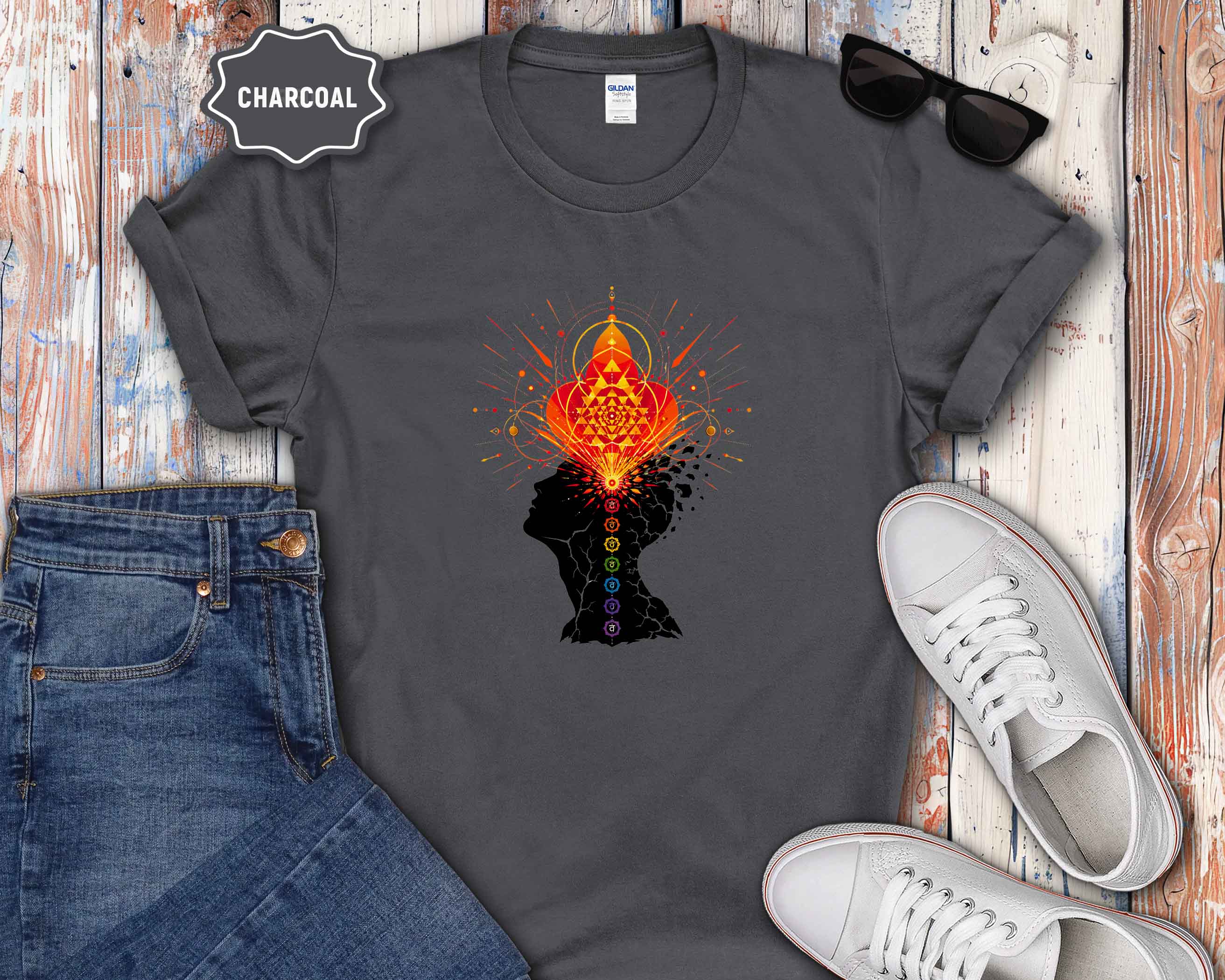 Mind Burst Graphic T-Shirt
