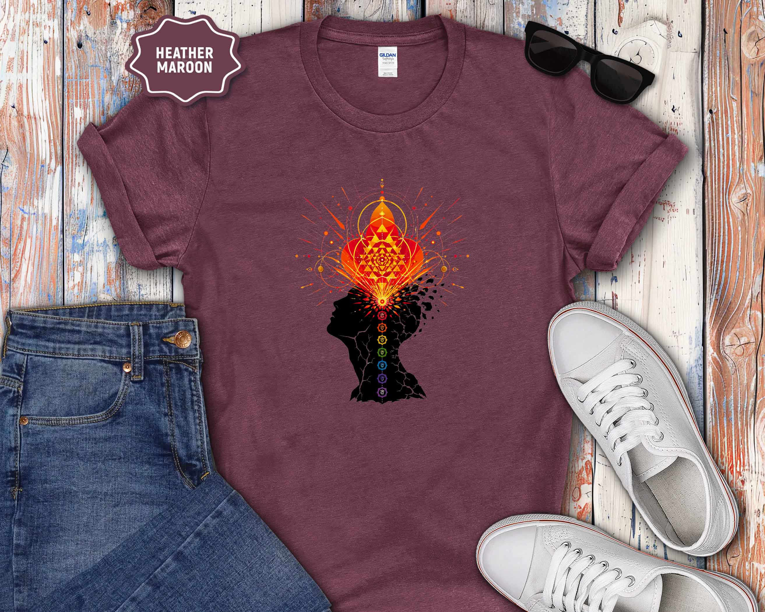 Mind Burst Graphic T-Shirt