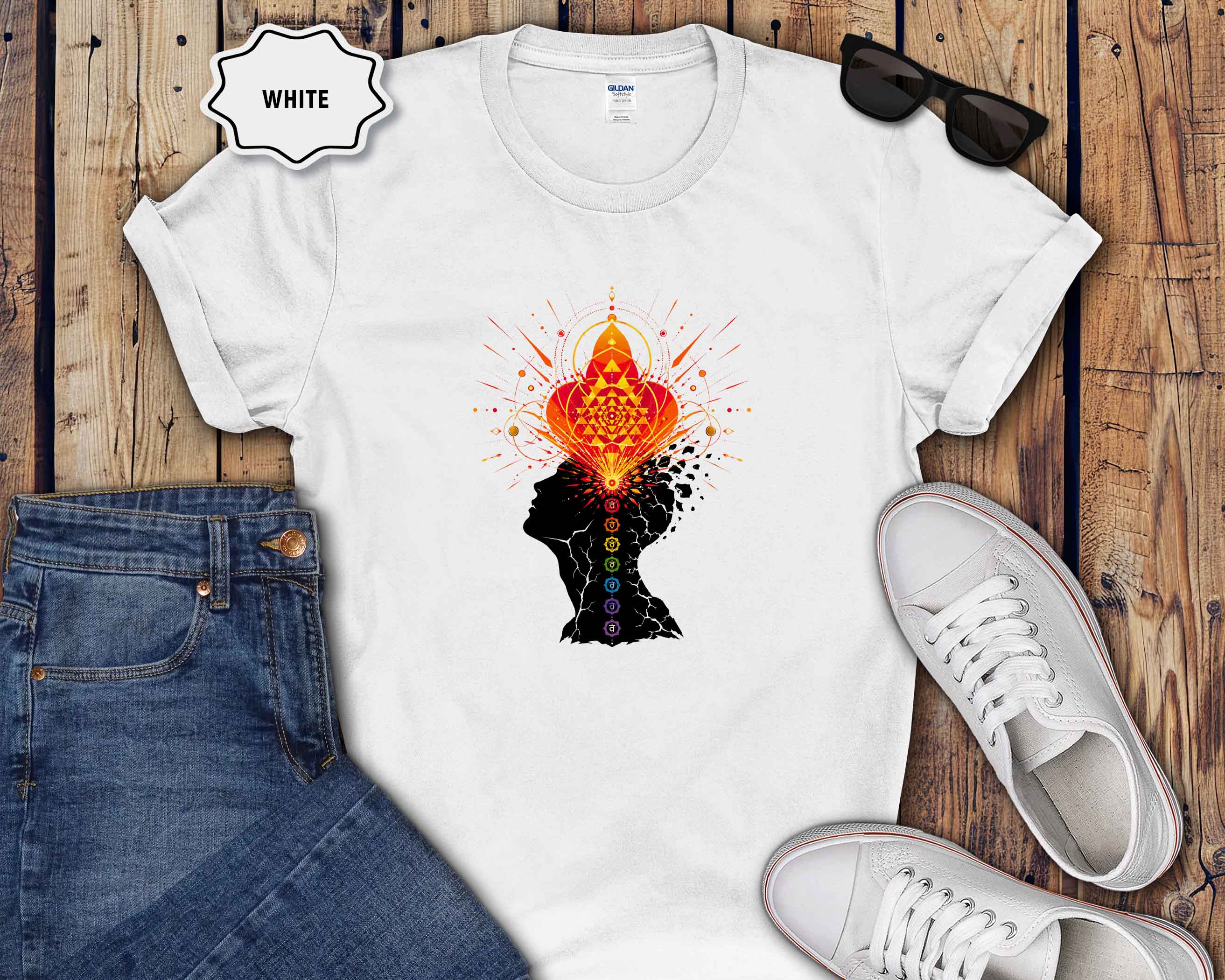 Mind Burst Graphic T-Shirt