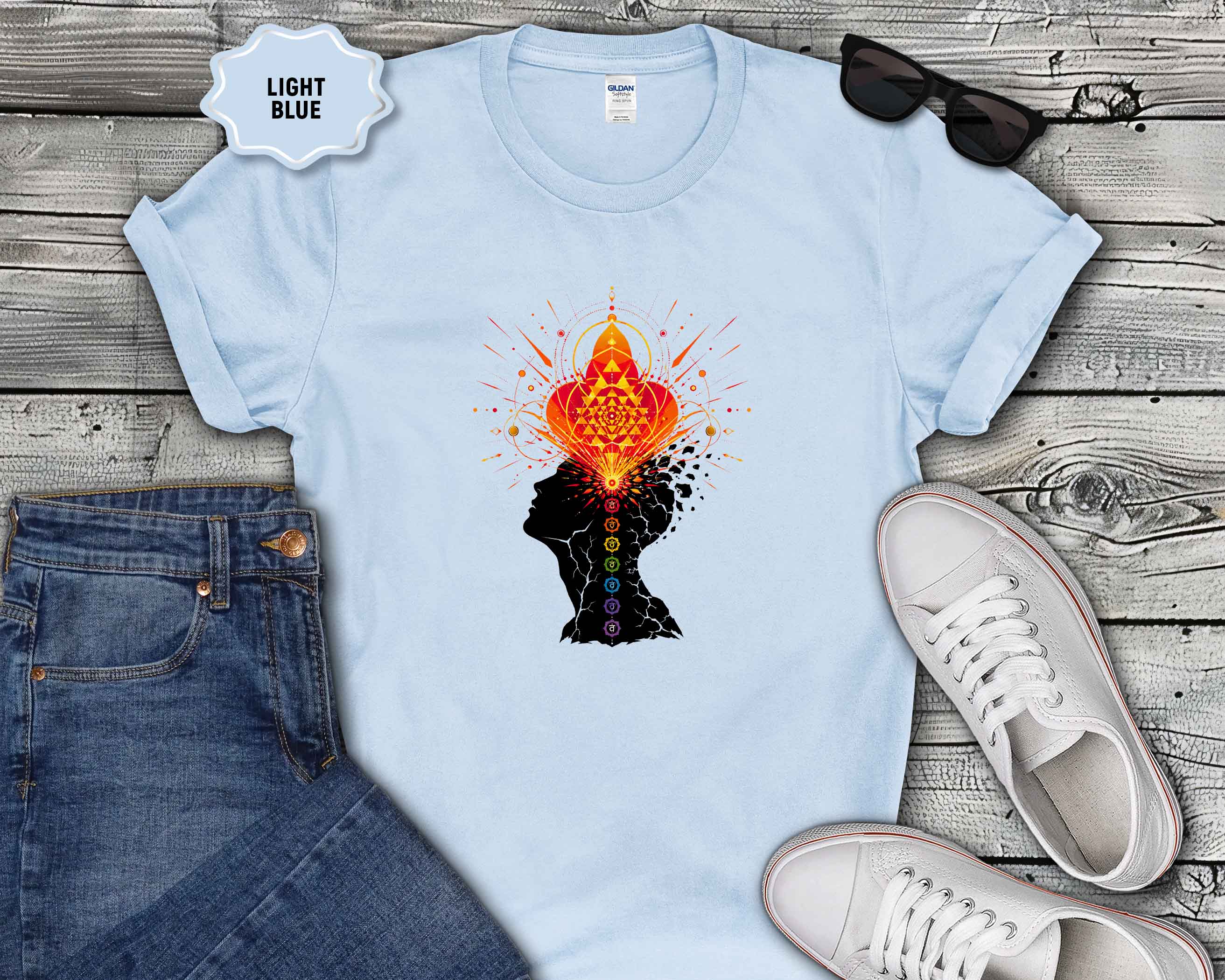 Mind Burst Graphic T-Shirt