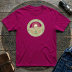 Cosmic Alignment T-Shirt – "Established Eternity" Mountain Meditation Graphic