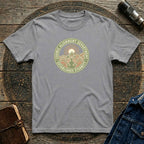 Cosmic Alignment T-Shirt – "Established Eternity" Mountain Meditation Graphic