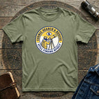 T-Shirt — Cosmic Search & Rescue “Still Finding Myself” Telescope Graphic