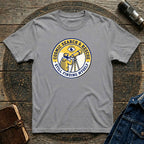 T-Shirt — Cosmic Search & Rescue “Still Finding Myself” Telescope Graphic