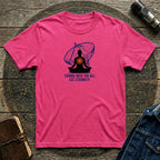 Meditation T-Shirt — "Tuning Into The All" Spiritual Yoga Tee