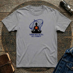 Meditation T-Shirt — "Tuning Into The All" Spiritual Yoga Tee