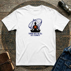 Meditation T-Shirt — "Tuning Into The All" Spiritual Yoga Tee