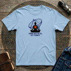 Meditation T-Shirt — "Tuning Into The All" Spiritual Yoga Tee