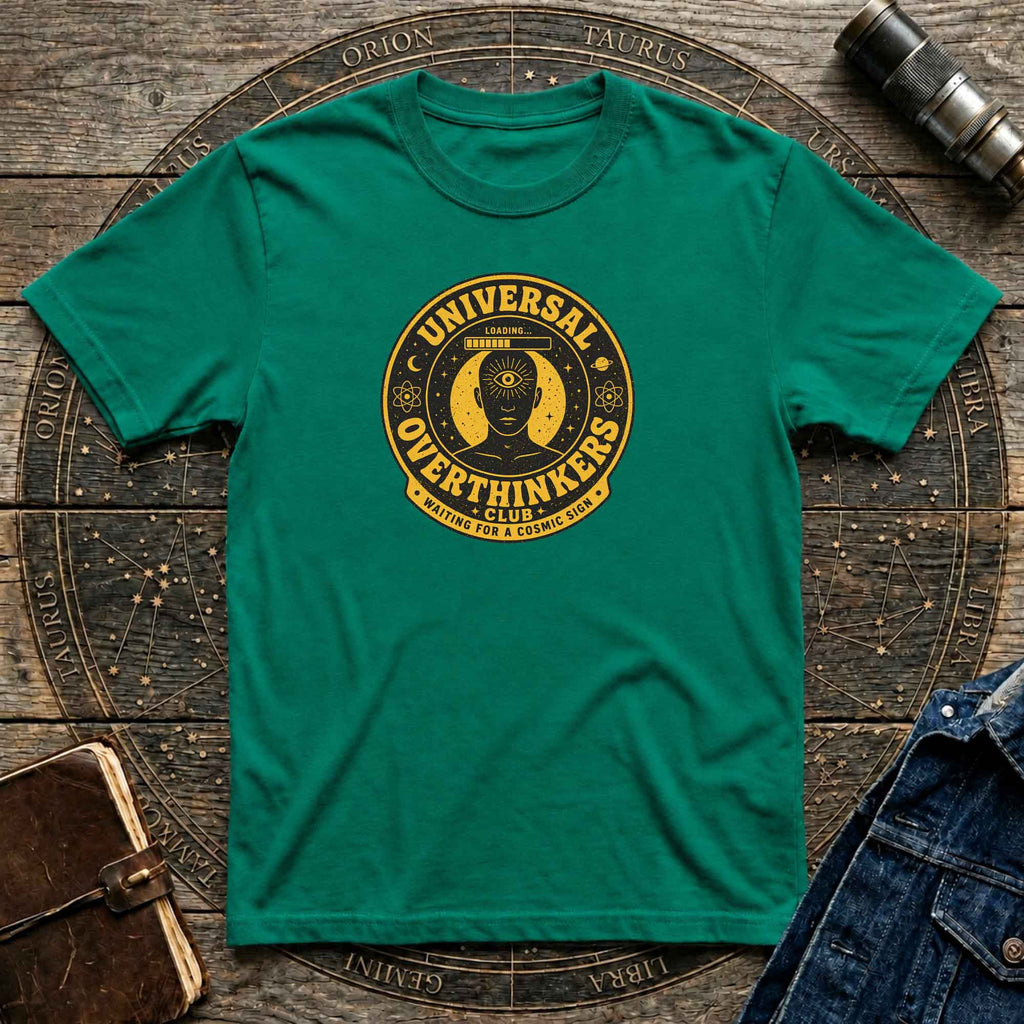 Universal Overthinkers T-Shirt — Retro Mystic Third Eye Graphic Tee