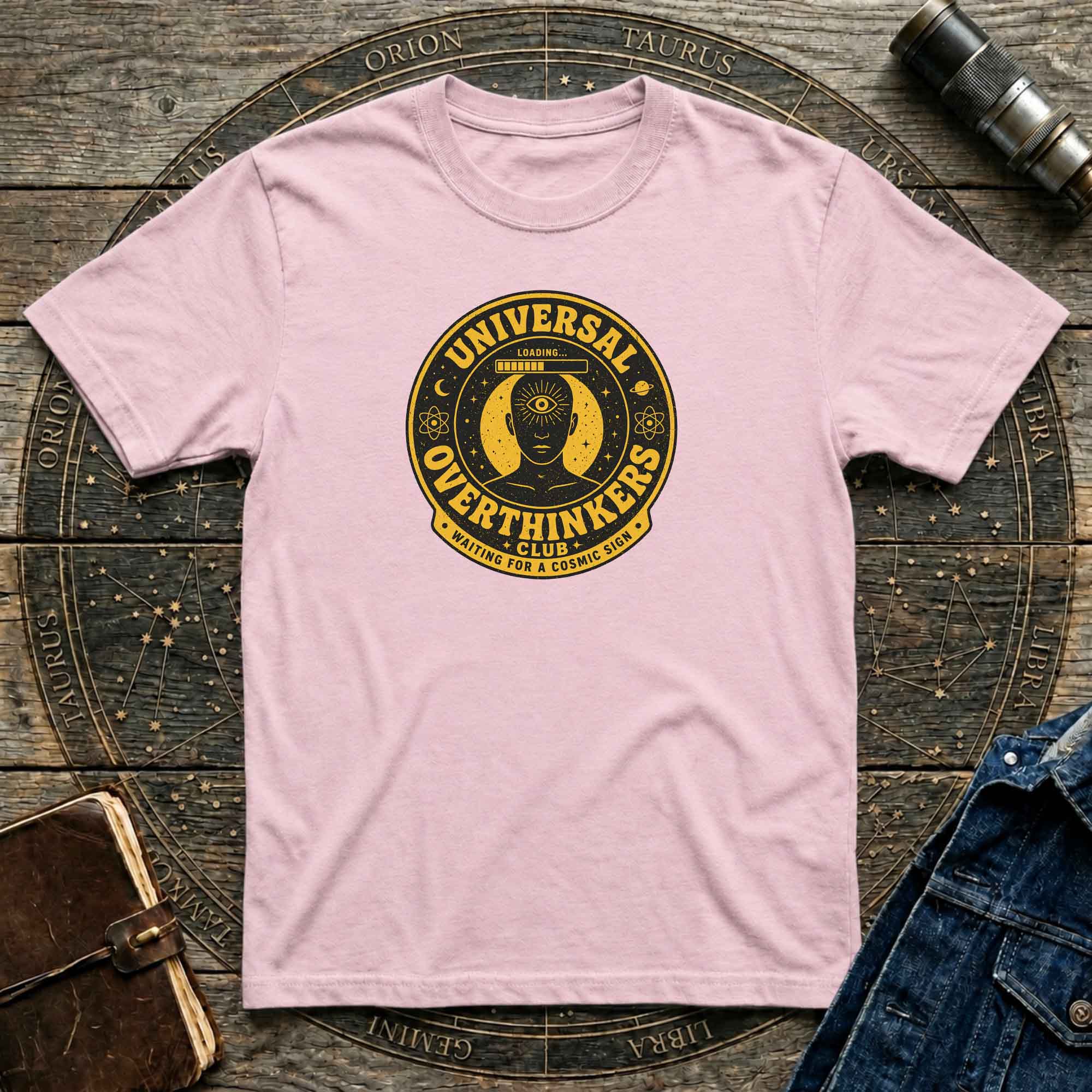 Universal Overthinkers T-Shirt — Retro Mystic Third Eye Graphic Tee