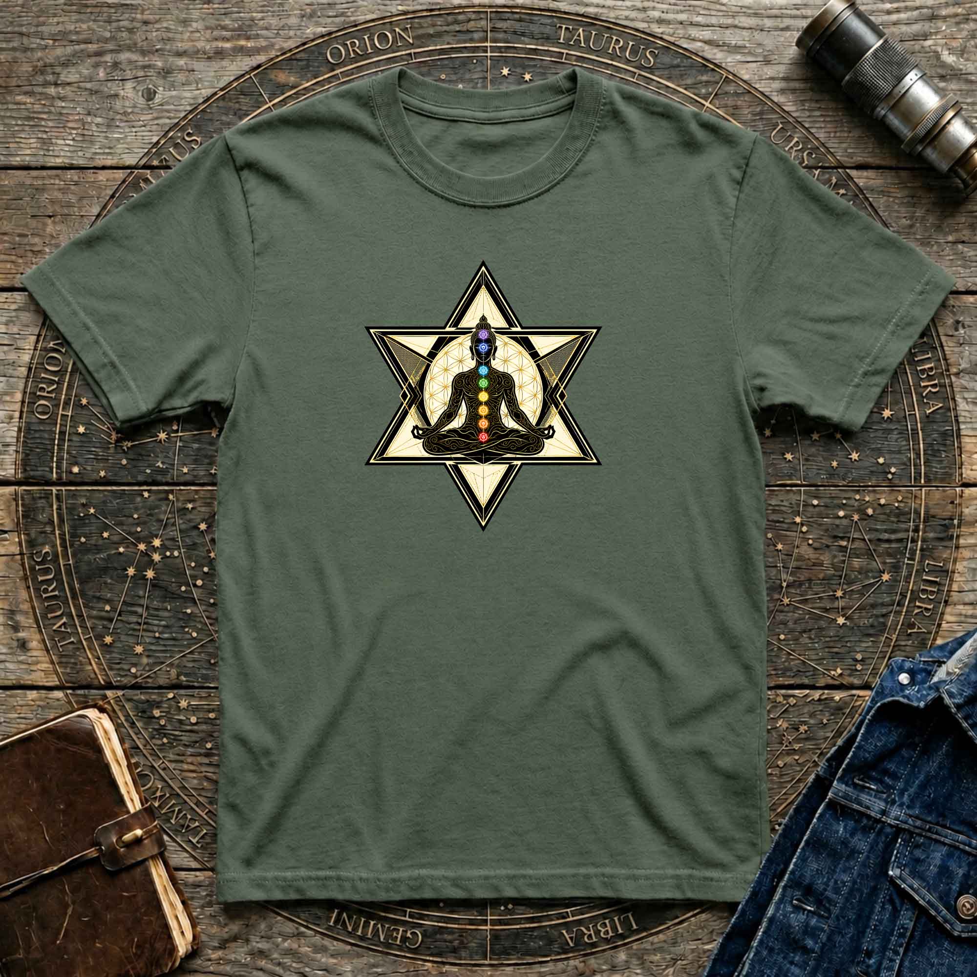 Chakra Meditation Yogi T-Shirt