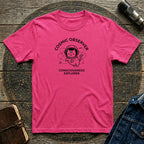 Cosmic Observer Cat T-Shirt — 'Consciousness Explorer' Astronaut Cat Tee