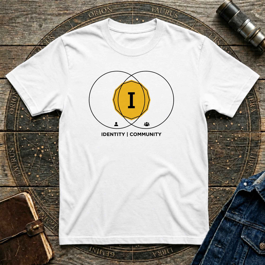 Math inspired Identity & Community Tee