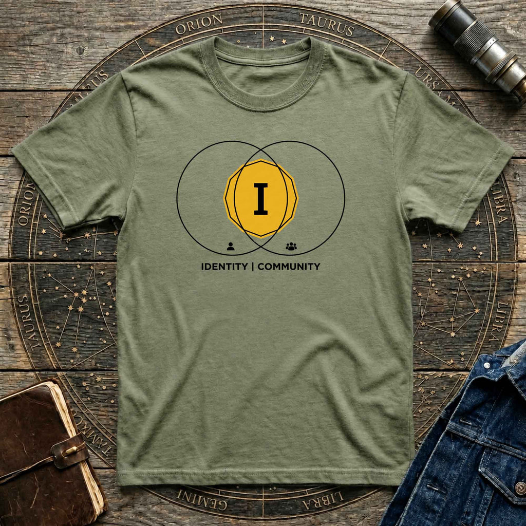 Math inspired Identity & Community Tee