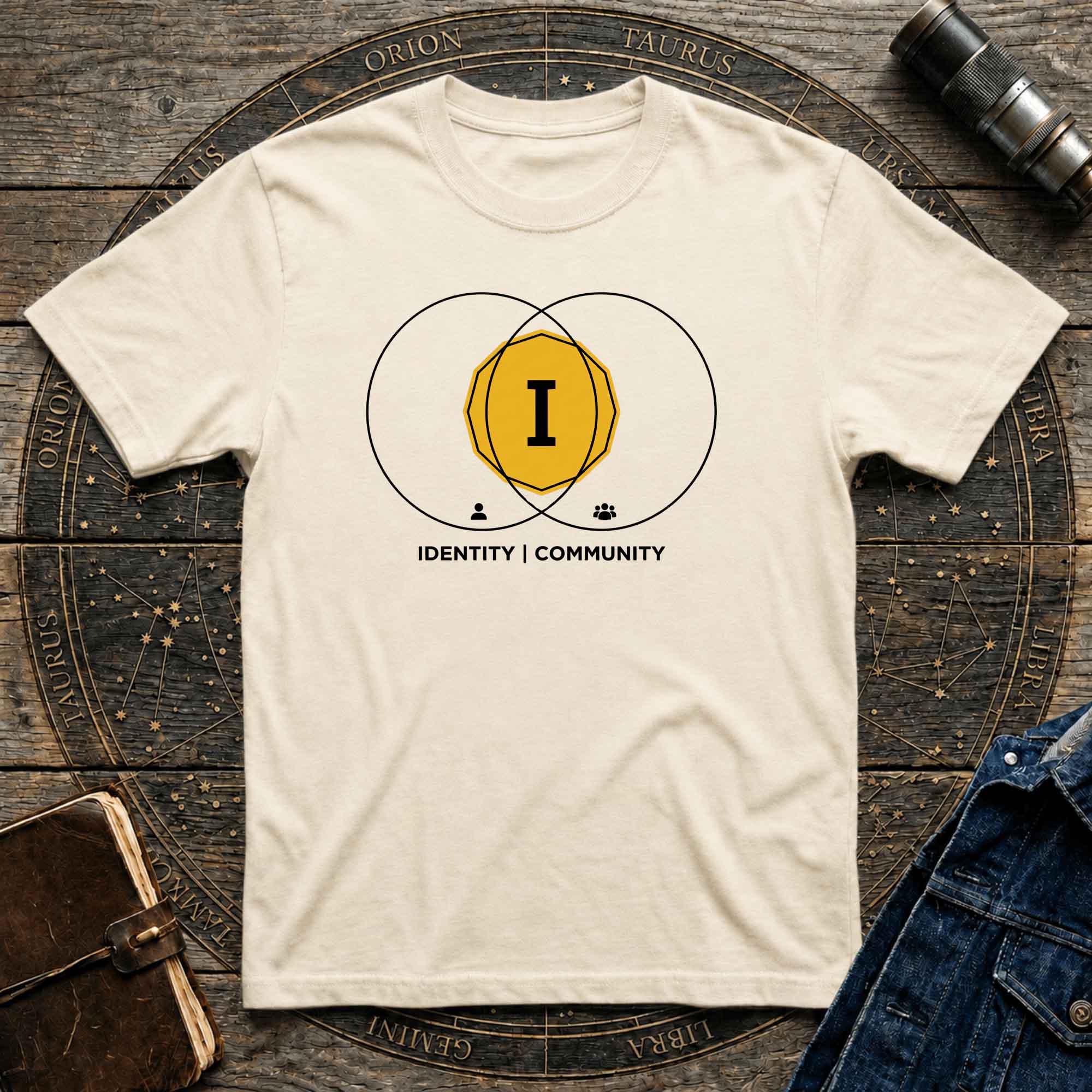Math inspired Identity & Community Tee