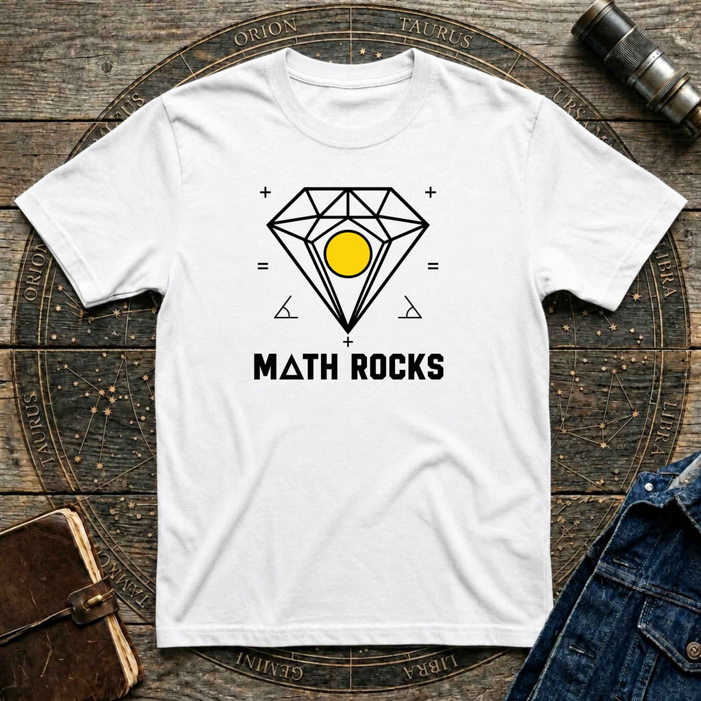 Math Rocks graphic Tee