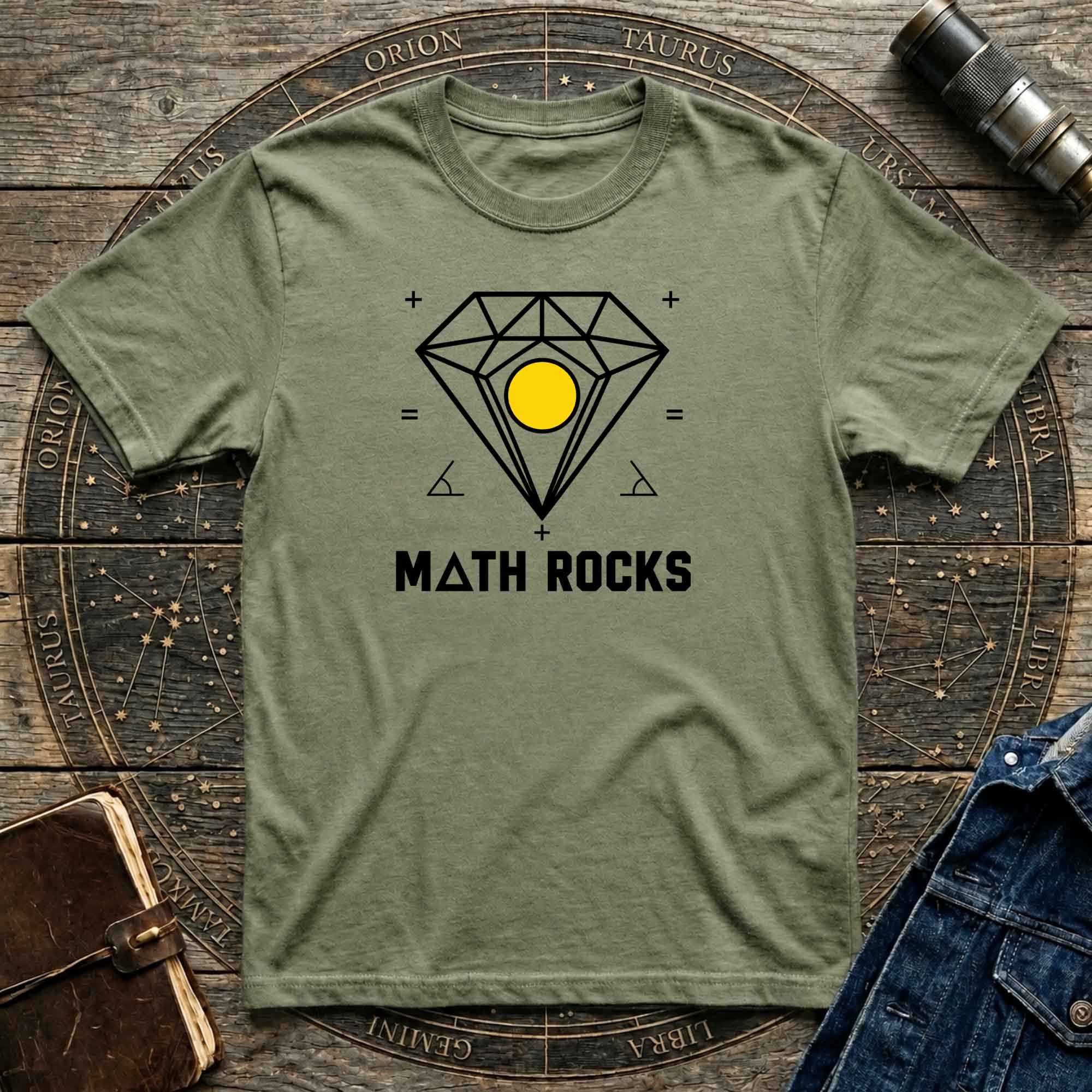 Math Rocks graphic Tee