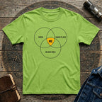 Rock, Hard Place Humor Tee