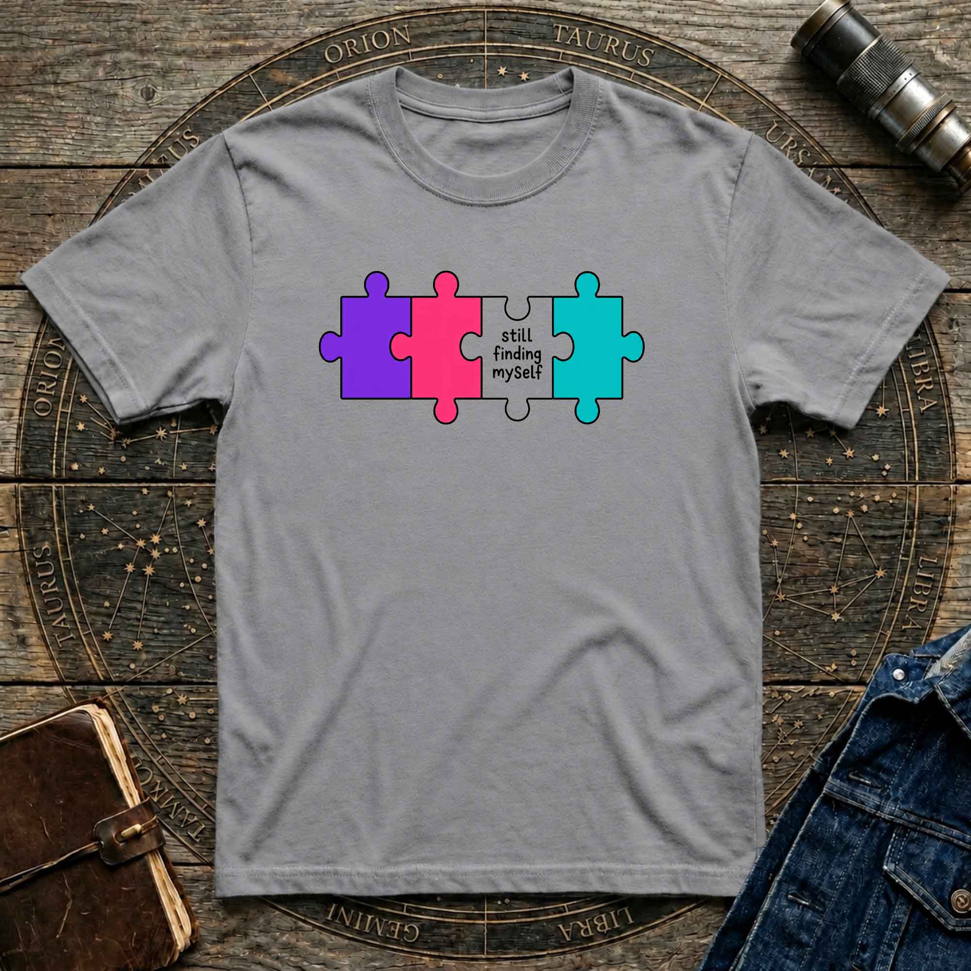 Finding Myself Puzzle Tee