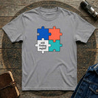 Square puzzle Discovery Tee