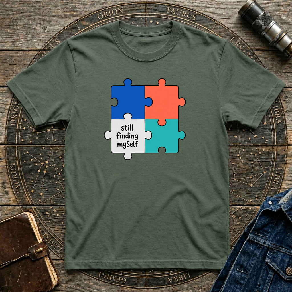 Square puzzle Discovery Tee