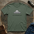 UFO Thinking Hat T‑Shirt