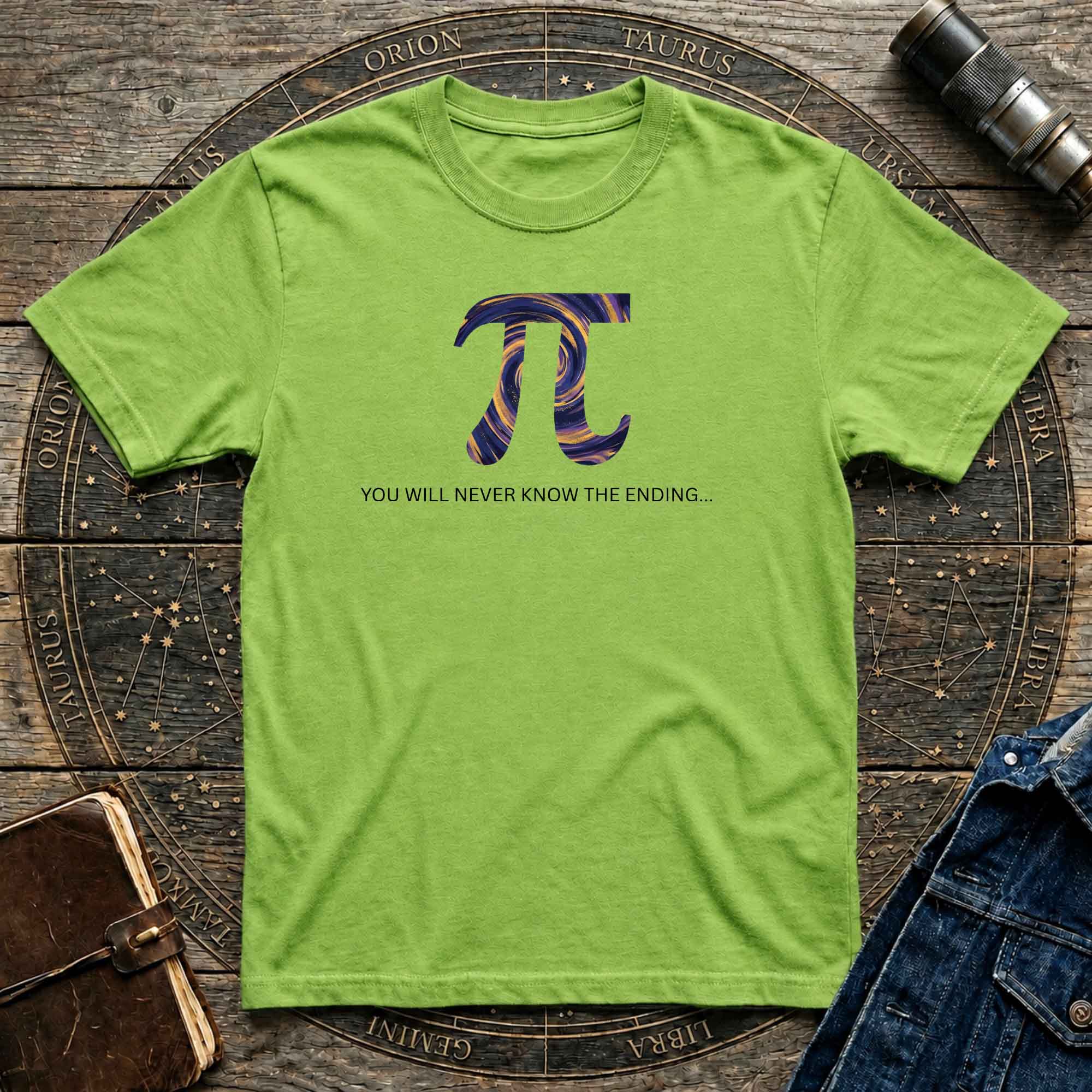 Pi Symbol Math Graphic Tee
