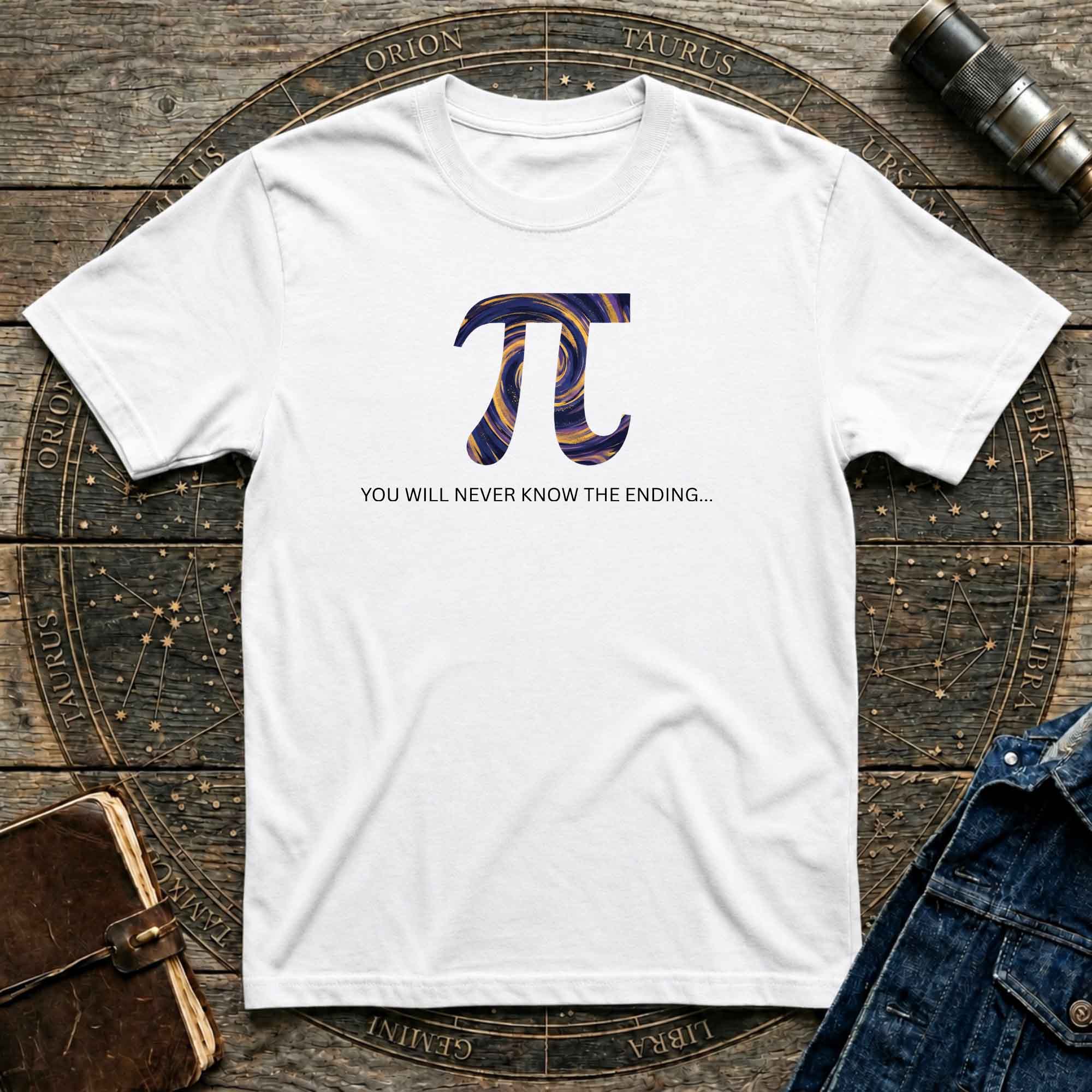 Pi Symbol Math Graphic Tee
