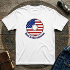 American Donut flag graphic tee