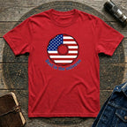 American Donut flag graphic tee