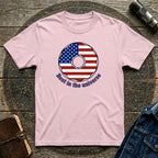 American Donut flag graphic tee