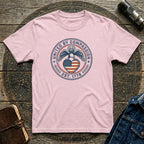 United by Compassion Eagle Tee — Patriotic American Flag Heart T-Shirt