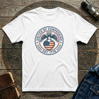 United by Compassion Eagle Tee — Patriotic American Flag Heart T-Shirt