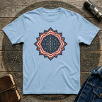 Cosmic USA Flag Inspired Mandala Tee