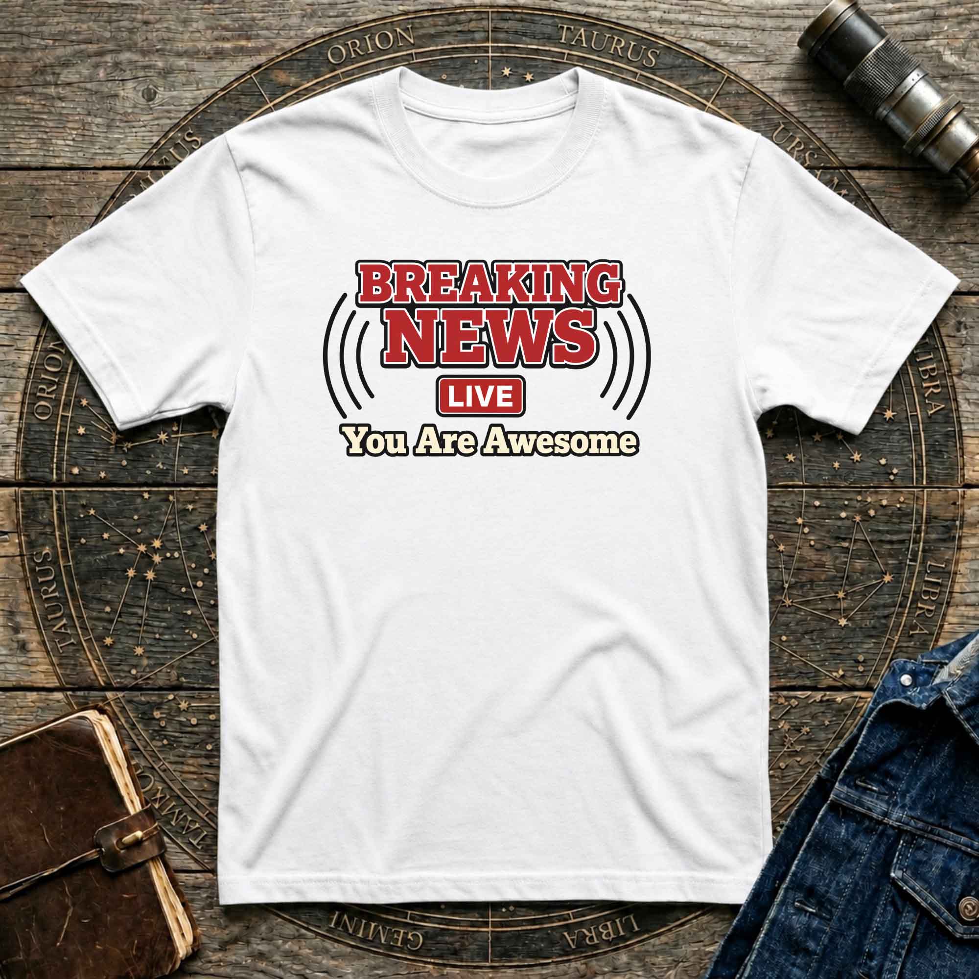 You Are Awesome Clean Design Graphic Tee